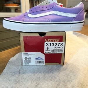 Vans Old Skool Kids Shoes - Purple